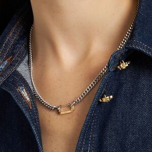 EERA demitri 18k gold chain necklace